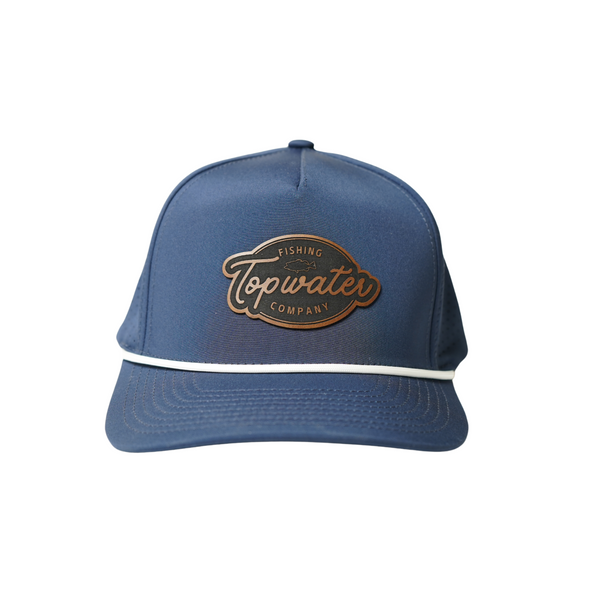 Topwater Performance Leather Patch Hat