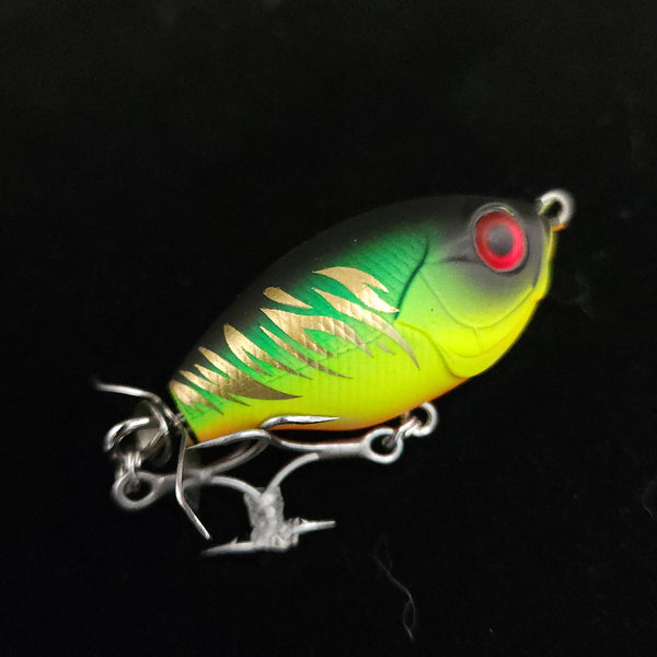 1.4" Floating Micro Prop Bait "Hillbilly Plop"