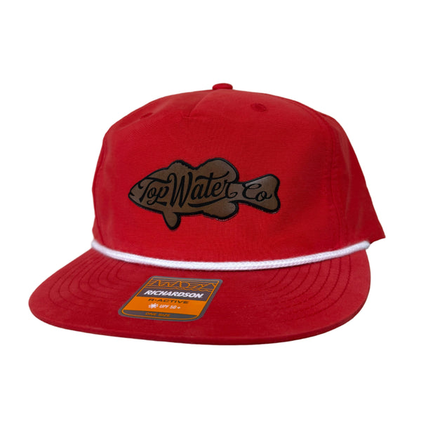 Topwater Co Small Batch Hat Drop 001: Bass Rope Hat