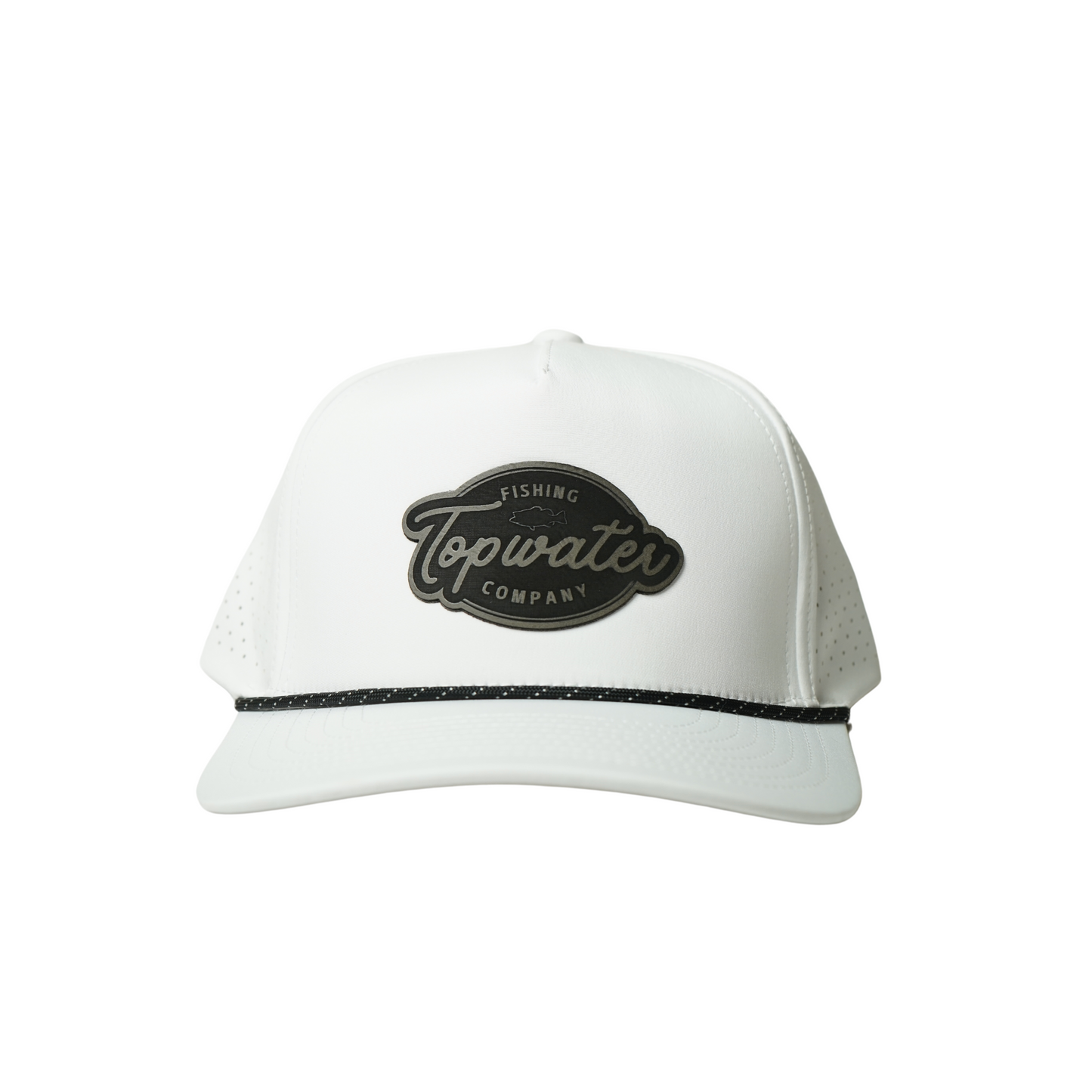Topwater Performance Leather Patch Hat