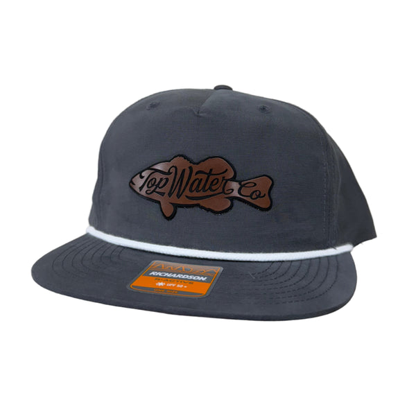 Topwater Co Small Batch Hat Drop 001: Bass Rope Hat