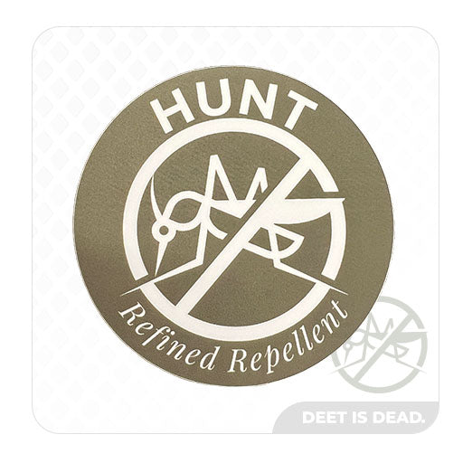 HUNT Refined Repellent Decal Four Pack