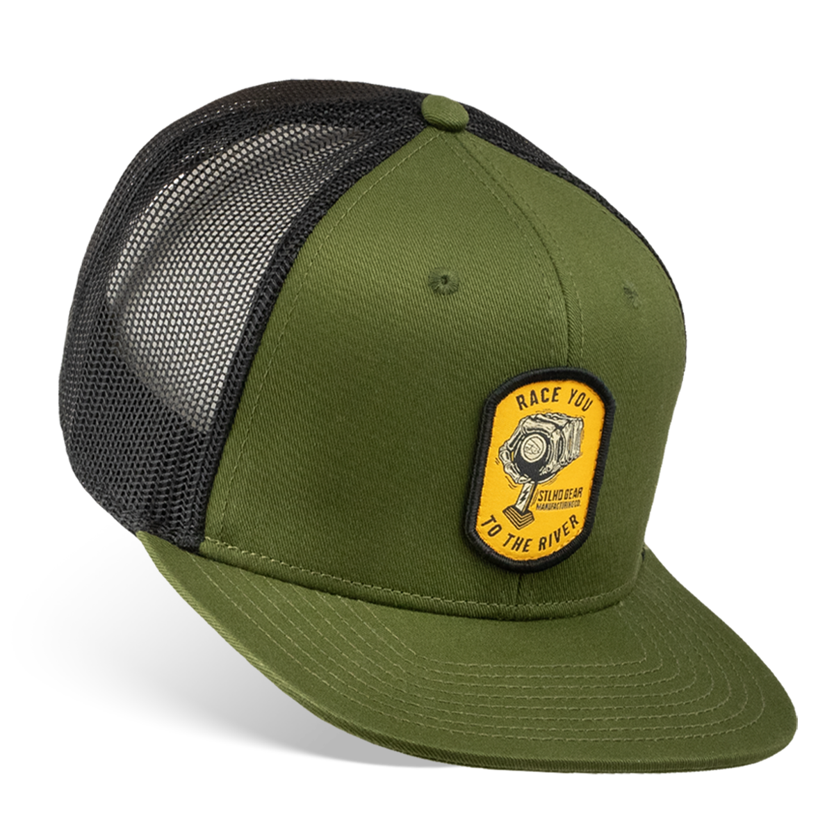 STLHD Race Ya Flat Bill Trucker Hat