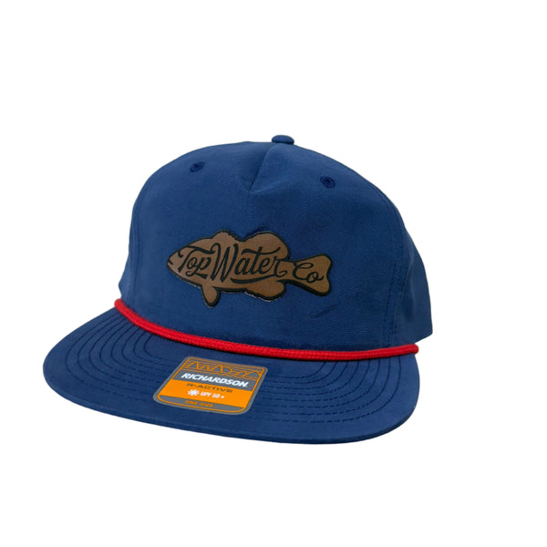 Topwater Co Small Batch Hat Drop 001: Bass Rope Hat