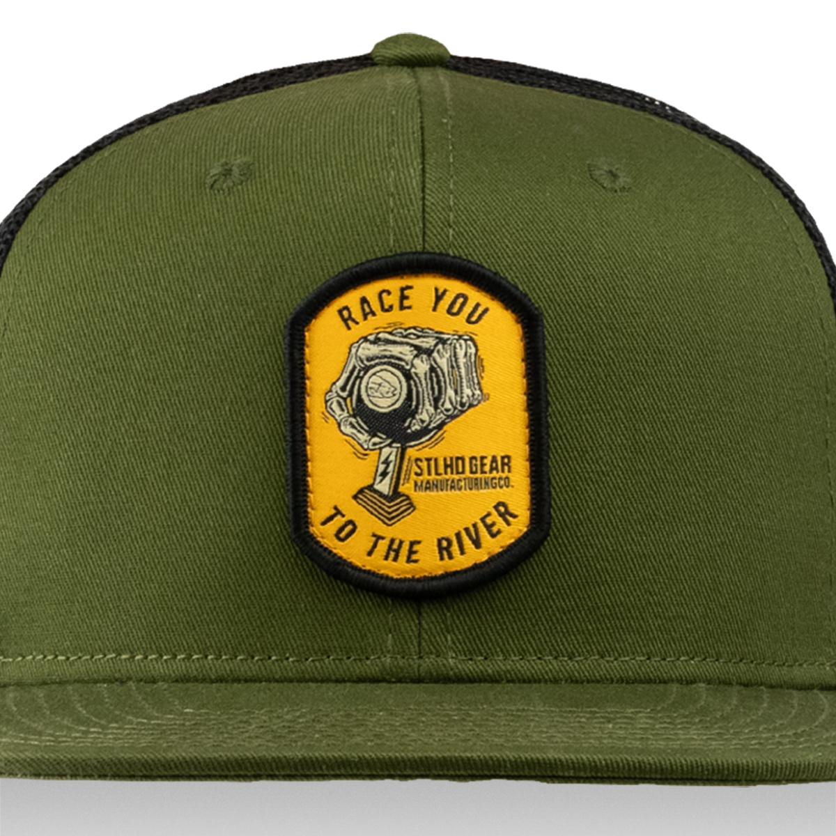 STLHD Race Ya Flat Bill Trucker Hat
