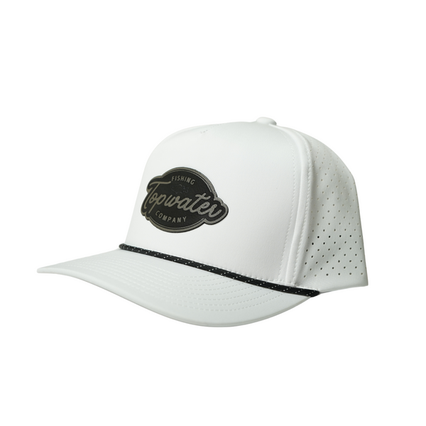 Topwater Performance Leather Patch Hat