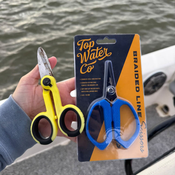 Mini Braid Scissor + 6.5" Fishing Shear Combo