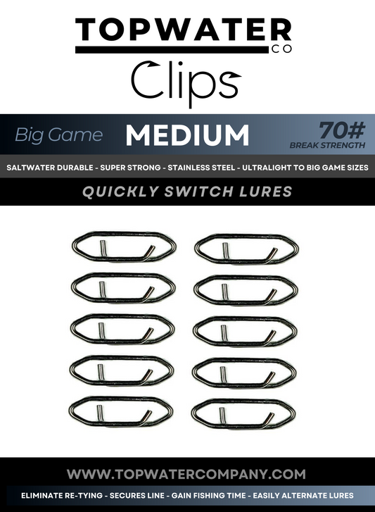 Medium Speed Clips (70lbs)