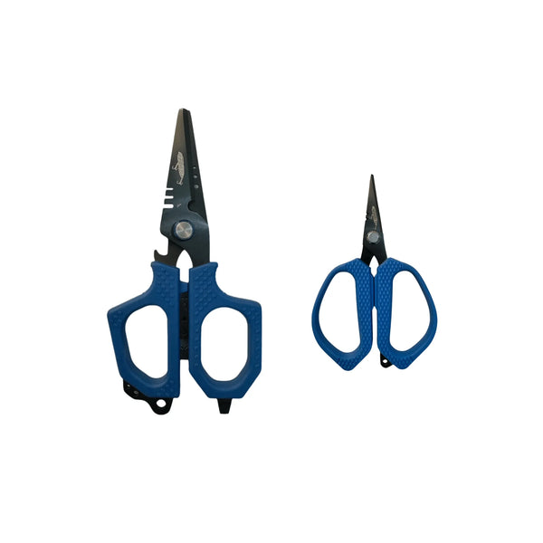 Mini Braid Scissor + 6.5" Fishing Shear Combo